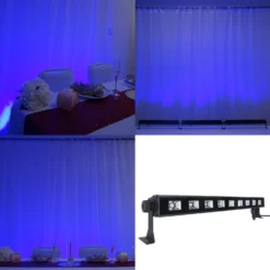 27W 9 LED UV Stage Floor Wall Light Bar, Outdoor Indoor Uplight -Home Decor Promotional Store LED SPT18 BLUE 01 c28423f6 192e 419a 8309 ffd64e616274