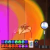 9" LED Color Changing Sunset Projector Lamp, Sunset Spotlight & Remote