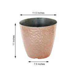 11" Hammered Design Large Indoor Flower Plant Pot, Decorative Greenery Planter -Home Decor Promotional Store PLNT PLST 002 L 054 98.progressive c75a5797 a3f5 4c7e bf9f 9855f87a6b63