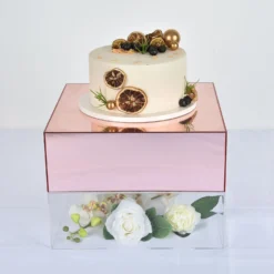 Acrylic Cake Box Stand, Plastic Display Box Pedestal Riser With Hollow Bottom 14"x14" 38 Acrylic Cake Box Stand, Plastic Display Box Pedestal Riser With Hollow Bottom 14"x14" -Home Decor Promotional Store PROP BOX 001 1414 054 D05