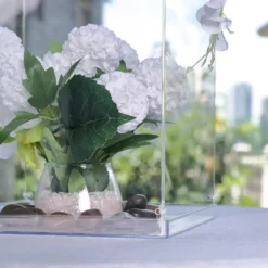 16" Acrylic Pedestal Risers - Acrylic Display Boxes With Interchangeable Lid And Base -Home Decor Promotional Store PROP BOX 001 16 CLR D05.progressive f838b300 afa5 4e94 a1a1 e447d35cd680