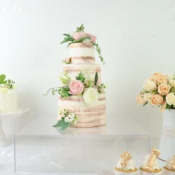 Acrylic Cake Box Stand, Display Box Pedestal Riser With Hollow Bottom 18"x18" 28 Acrylic Cake Box Stand, Display Box Pedestal Riser With Hollow Bottom 18"x18" -Home Decor Promotional Store PROP BOX 001 1818 CLR D04