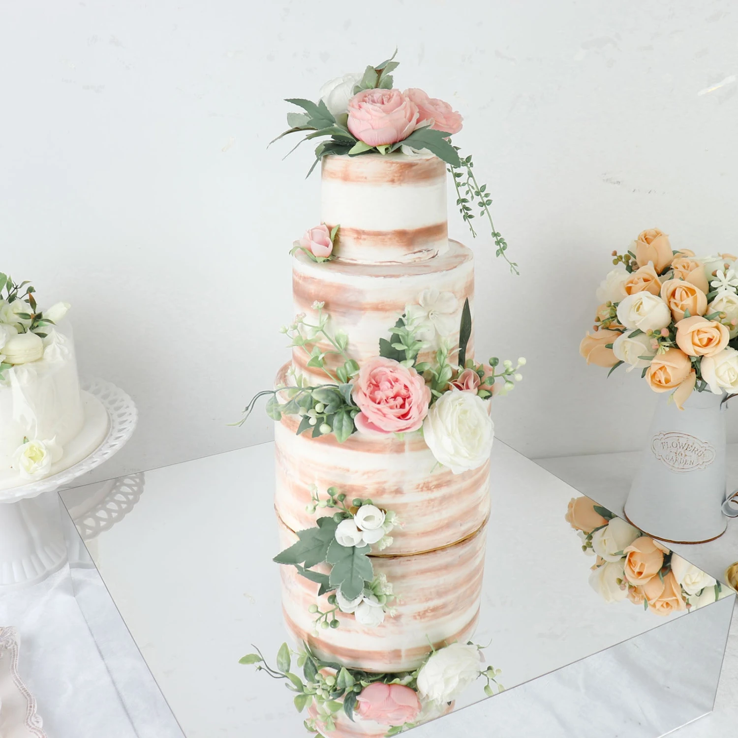 Acrylic Cake Box Stand, Display Box Pedestal Riser With Hollow Bottom 18"x18" 6 Acrylic Cake Box Stand, Display Box Pedestal Riser With Hollow Bottom 18"x18" - Image 6