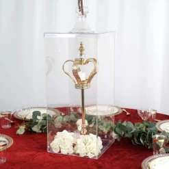 24" Acrylic Pedestal Risers - Acrylic Display Boxes With Interchangeable Lid And Base 23 24" Acrylic Pedestal Risers - Acrylic Display Boxes With Interchangeable Lid And Base -Home Decor Promotional Store PROP BOX 001 24 CLR 01