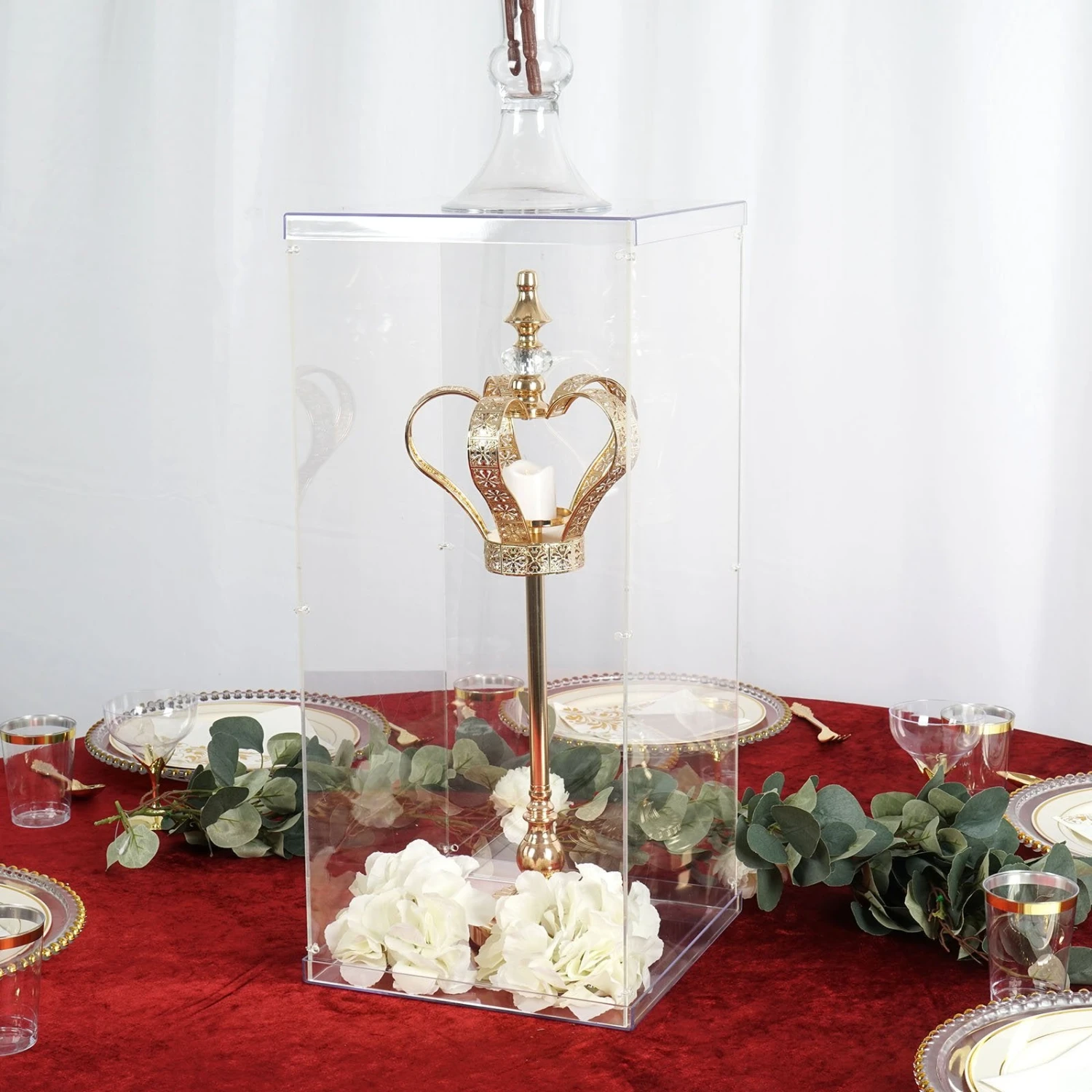 24" Acrylic Pedestal Risers - Acrylic Display Boxes With Interchangeable Lid And Base 7 24" Acrylic Pedestal Risers - Acrylic Display Boxes With Interchangeable Lid And Base - Image 7