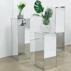24" Acrylic Pedestal Risers - Acrylic Display Boxes With Interchangeable Lid And Base 31 24" Acrylic Pedestal Risers - Acrylic Display Boxes With Interchangeable Lid And Base -Home Decor Promotional Store PROP BOX 001 24 SILV D01 55ee2326 fe5b 4238 85b5 8e0caa9c6117