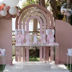 46"x12" Clear Plexiglass Connector Plate For Rectangular Pillar Pedestal Stands, 4mm Thick Acrylic Table Top Bridge With Protective Film -Home Decor Promotional Store PROP BOX 001 B2 45 CLR D08