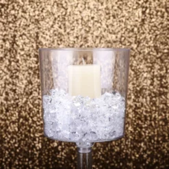 4 Pack Clear Plastic Cylinder Wine Cup Flower Vases, Table Centerpieces 18" Long Stem -Home Decor Promotional Store PROP CUPK 004 D09 31a64656 e82d 497c 96d2 ef6c8ab29159