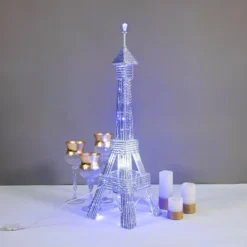 Color Changing LED Metal Eiffel Tower Columns 16 Color Changing LED Metal Eiffel Tower Columns -Home Decor Promotional Store PROP EIF004 SILV D17.progressive b6bbfef7 e780 4799 b540 997b142f9eb8