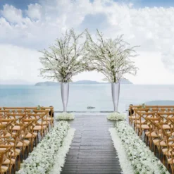 32" Tall Silver Polystone Mirror Mosaic Pedestal Trumpet Floor Vase -Home Decor Promotional Store PROP MIR01 D22.progressive 69465dea b31a 4329 a9aa 85fe6899b675