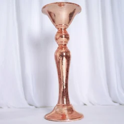 3FT Polystone Mirror Mosaic Pedestal Floor Vase