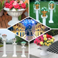 4 Pack | 11" Off White Crafted All Weather Roman Inspired Pedestal Column Flower Plant Stand Pot - PVC 11 4 Pack | 11" Off White Crafted All Weather Roman Inspired Pedestal Column Flower Plant Stand Pot - PVC -Home Decor Promotional Store PROP ROMA 06 EBC2.progressive 08d355ee b99f 4636 93c3 334d5abc2613