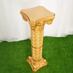 4 Pack | Gold Crafted Venetian Inspired Pedestal Stand | Plant Pillar - 40" Tall PVC -Home Decor Promotional Store PROP ROMA 25 D04.progressive 1951a00d 0f57 4e0c b3bb 3b070926368a