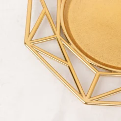 6 Pack Metallic Gold Octagon Acrylic Plastic Serving Plates, 13" Decorative Charger Plates With Hollow Geometric Rim 22 6 Pack Metallic Gold Octagon Acrylic Plastic Serving Plates, 13" Decorative Charger Plates With Hollow Geometric Rim -Home Decor Promotional Store Pack Metallic Gold Octagon Acrylic Plastic Charger Plates 11