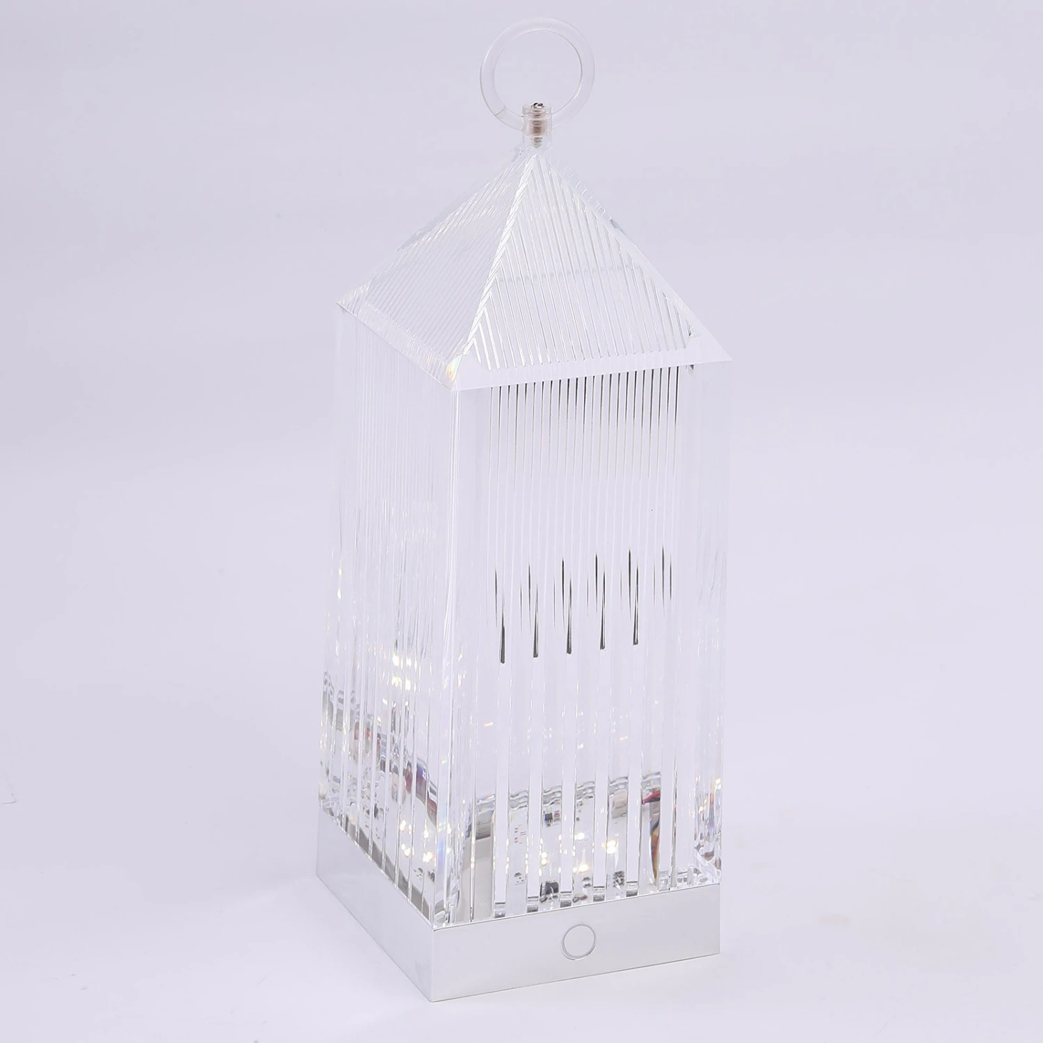 11" Retro Lighthouse Style LED Crystal Lantern Table Lamp, Rechargeable Touch Control Acrylic Decorative Night Light 10 11" Retro Lighthouse Style LED Crystal Lantern Table Lamp, Rechargeable Touch Control Acrylic Decorative Night Light - Image 10