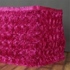 21FT Rosette Table Skirt 32 21FT Rosette Table Skirt -Home Decor Promotional Store SKT 01 FUSH 21