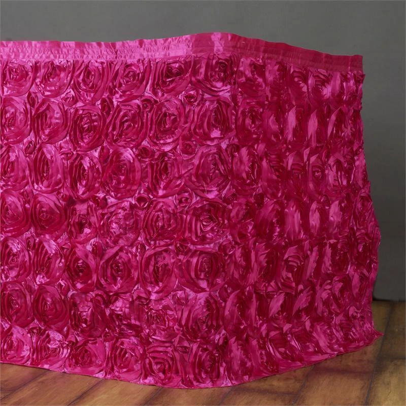 21FT Rosette Table Skirt 13 21FT Rosette Table Skirt - Image 13