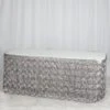 21FT Rosette Table Skirt