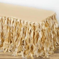 14FT Curly Willow Taffeta Table Skirt -Home Decor Promotional Store SKT 03 007 14 01.1 grande 6a3b38e6 9a67 4a5e b2ec 497da66afd82
