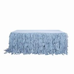 14FT Curly Willow Taffeta Table Skirt -Home Decor Promotional Store SKT 03 086 14 99