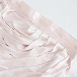 17FT Pleated Satin Double Drape Table Skirt -Home Decor Promotional Store SKT 06 046 17 D07