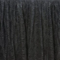 17FT Premium Pleated Lace Table Skirt 24 17FT Premium Pleated Lace Table Skirt -Home Decor Promotional Store SKT LACE BLK 17 D01 c8d87577 a269 4290 ab92 1d2c337b8af4