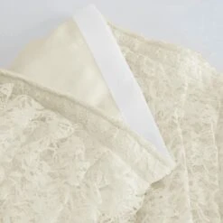 14FT Premium Pleated Lace Table Skirt 39 14FT Premium Pleated Lace Table Skirt -Home Decor Promotional Store SKT LACE IVR 14 D04