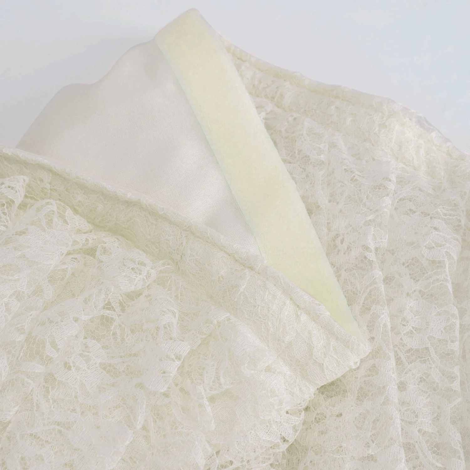 17FT Premium Pleated Lace Table Skirt 15 17FT Premium Pleated Lace Table Skirt - Image 15