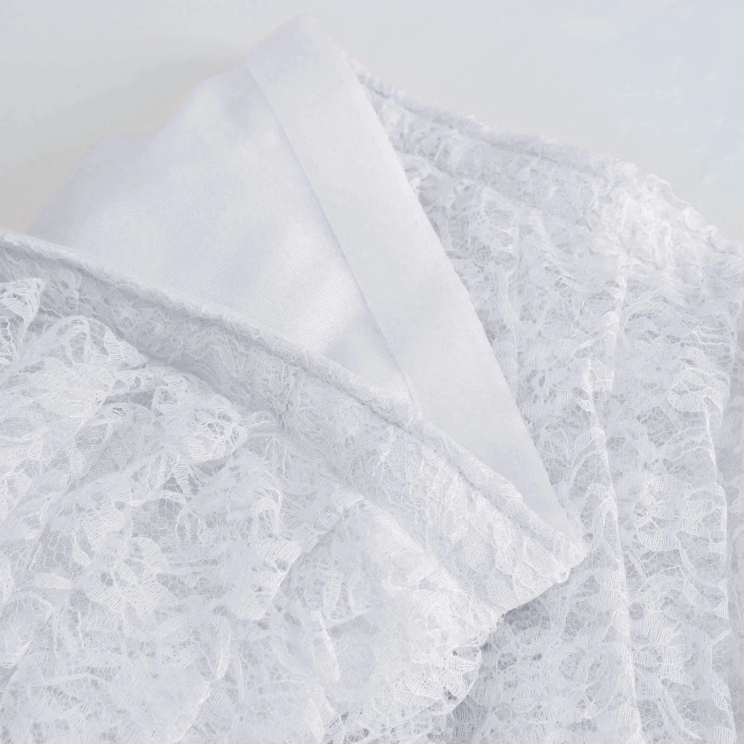 17FT Premium Pleated Lace Table Skirt 19 17FT Premium Pleated Lace Table Skirt - Image 19