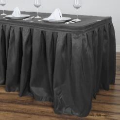 17FT Pleated Polyester Table Skirt, Banquet Folding Table Skirt -Home Decor Promotional Store SKT POLY 044 COMBO 01 674e8cab d7e6 4342 9f83 8535a3894804