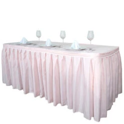 17FT Pleated Polyester Table Skirt, Banquet Folding Table Skirt -Home Decor Promotional Store SKT POLY 046 14 01 760x760 e36af466 70ca 456f 8991 c49aa30878d3