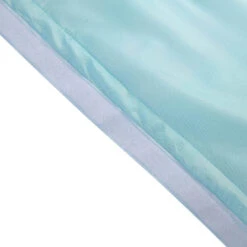17 FT - 4 Layer Tulle Tutu Pleated Table Skirts -Home Decor Promotional Store SKT T01 BLUE 17 D02