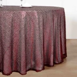 132" Premium Sequin Tablecloth, Round Glitter Table Cloth 35 132" Premium Sequin Tablecloth, Round Glitter Table Cloth -Home Decor Promotional Store TAB 02 136 BURG D01.progressive fd5bdffa 3ce6 4efb b213 1696db258e58