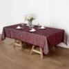 60" X 102" Premium Sequin Rectangle Tablecloth