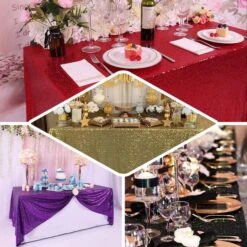 60" X 102" Premium Sequin Rectangle Tablecloth 22 60" X 102" Premium Sequin Rectangle Tablecloth -Home Decor Promotional Store TAB 02 60102 EBC2 012c39ae 19af 4580 8fc3 4b450dd516e7