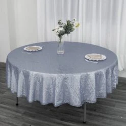 90" Premium Sequin Tablecloth, Round Glitter Table Cloth -Home Decor Promotional Store TAB 02 90 086 D02.progressive d5bb2de3 26df 4930 b27d 680a1ea3b01f