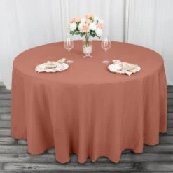 120" 200 GSM Seamless Premium Polyester Round Tablecloth -Home Decor Promotional Store TAB 120 TERC PRM D03 1885e25d 31e2 4322 ad52 df63776202e0