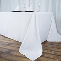 90"x156" 200 GSM Seamless Premium Polyester Rectangular Tablecloth -Home Decor Promotional Store TAB 90156 PRM PARENT 3