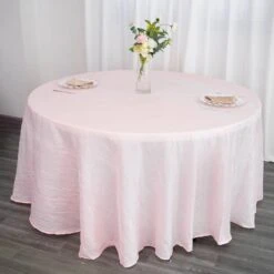 120" Accordion Crinkle Taffeta Round Tablecloth -Home Decor Promotional Store TAB ACRNK 120 046 D02.progressive 7271c3a7 67b4 4135 b334 601cd27b8e5e