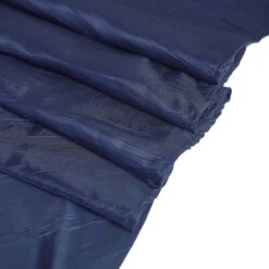 120" Accordion Crinkle Taffeta Round Tablecloth -Home Decor Promotional Store TAB ACRNK 120 NAVY D10.progressive 48cb096a 51f6 4732 b8a1 09ba508df2ab