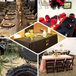 90" X 132" Accordion Crinkle Taffeta Rectangular Tablecloth -Home Decor Promotional Store TAB ACRNK EBC2 760x760 7f09b406 30db 42f7 baeb d7a87b6133c9