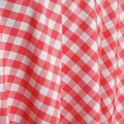 120" | Seamless Buffalo Plaid Round Tablecloth, Checkered Gingham Polyester Tablecloth -Home Decor Promotional Store TAB CHK120 032 D02