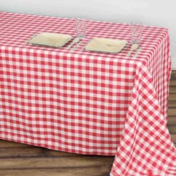 Buffalo Plaid Tablecloth | 90" X 132" Rectangular | Checkered Polyester Linen Tablecloth -Home Decor Promotional Store TAB CHK90132 032 1.progressive 8689d4da 5043 494c a68e 383f75abcade
