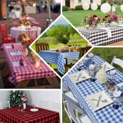 Buffalo Plaid Tablecloth | 90" X 132" Rectangular | Checkered Polyester Linen Tablecloth -Home Decor Promotional Store TAB CHK90132 EBC2.progressive b17bd447 5fea 42a6 b2bc 09fc4460acaa