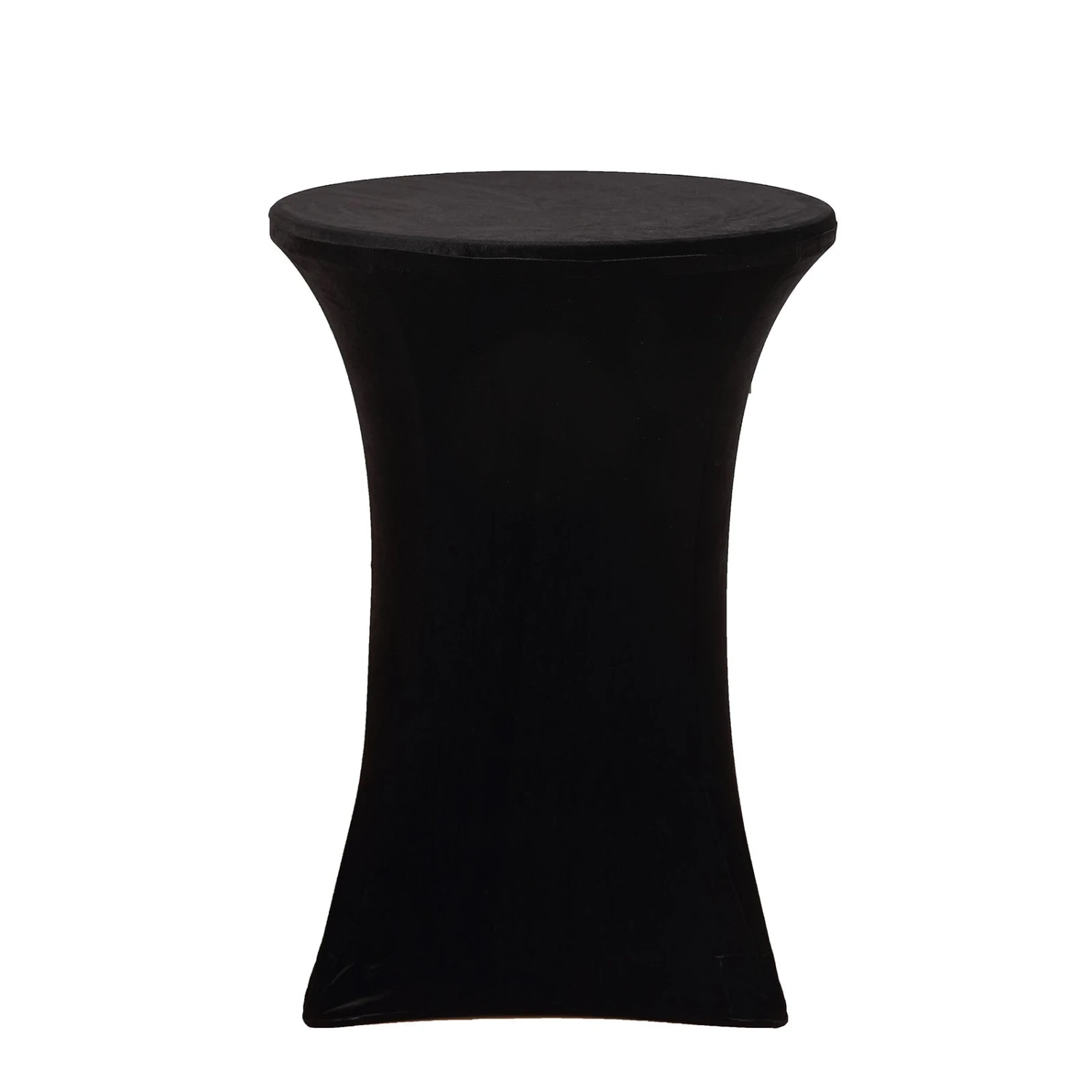 Premium Smooth Velvet Spandex Fit Cocktail Tablecloth With Foot Pockets 7 Premium Smooth Velvet Spandex Fit Cocktail Tablecloth With Foot Pockets - Image 7