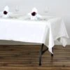 60"x102" Rectangle 100% Cotton Linen Seamless Tablecloth