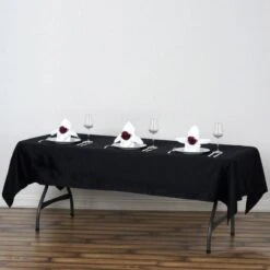 60"x102" Rectangle 100% Cotton Linen Seamless Tablecloth -Home Decor Promotional Store TAB COT 60102 PARENT 3