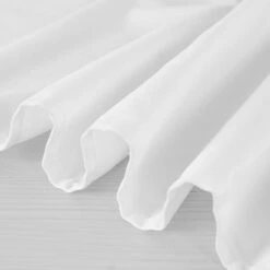 White Square 100% Cotton Linen Table Overlay Tablecloth | Washable -Home Decor Promotional Store TAB COT 7070 WHT D04.progressive fc6124b8 6341 4cc3 a87d 69d7928c5fd2