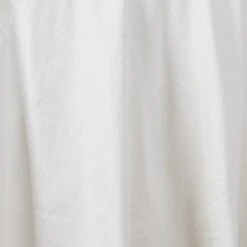 108" Round 100% Cotton Linen Seamless Tablecloth | Washable -Home Decor Promotional Store TAB COT R108 IVR D01