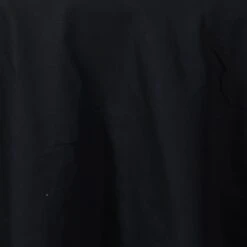 120" Round 100% Cotton Linen Seamless Tablecloth | Washable 17 120" Round 100% Cotton Linen Seamless Tablecloth | Washable -Home Decor Promotional Store TAB COT R120 BLK D01